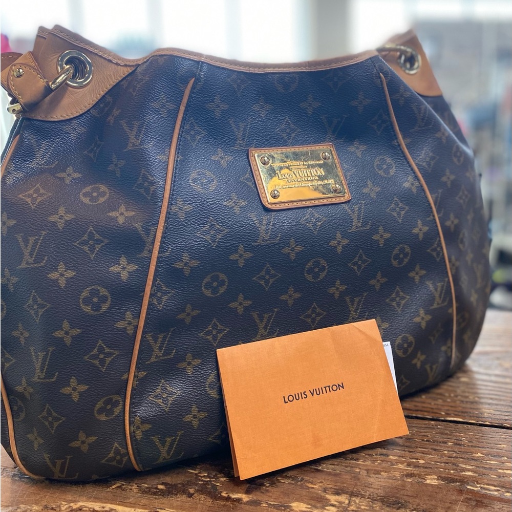 Louis Vuitton Dark Brown Monogram Shoulder Bag